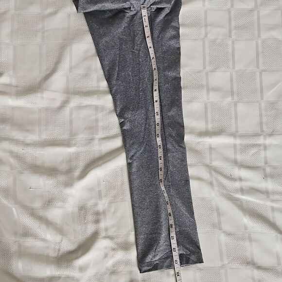 Gray Women's Cropped Leggings - Picture 5 of 16